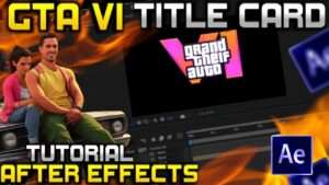GTA 6 Title Card Remake | After Effects Cinematic Intro
