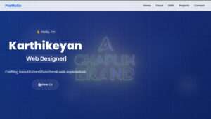 ☯︎ CodeAura – Tech portfolio HTML, CSS & JS