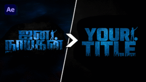 Jananayagan Title Card After Effects Template