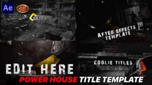 Coolie Power House Titles After Effects Template