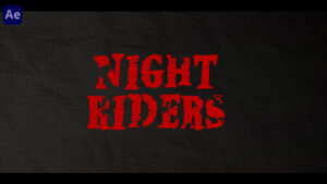Night Riders - Teaser Titles | Mathew Thomas | After Effects Template