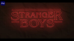 Stranger Things 5 Teaser titles | Netflix | After Effects Template
