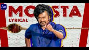 Mobsta - Lyric video | Coolie | Superstar Rajinikanth | Coolie After Effects Template